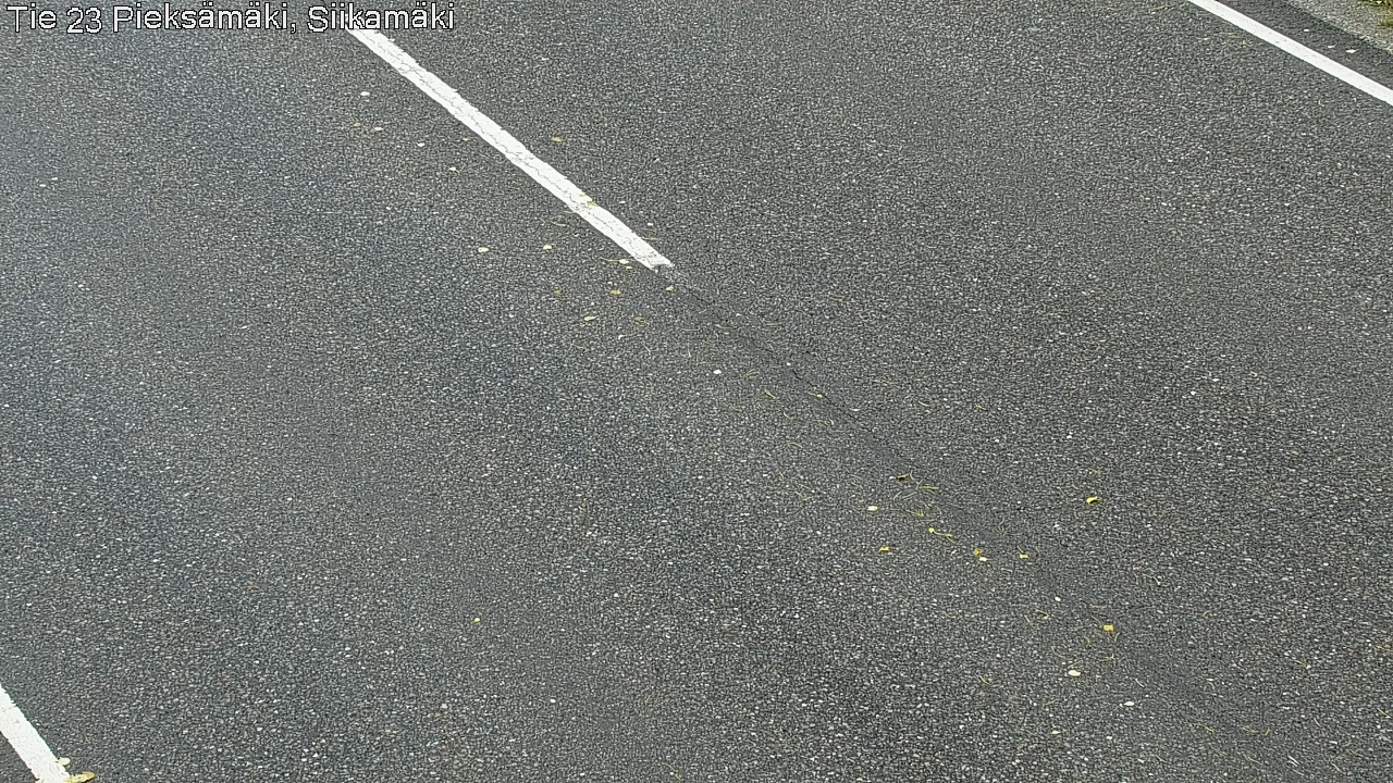 Weather Camera Image Väg 23 Pieksämäki, Siikamäki, Pieksämäki, Etelä-Savo