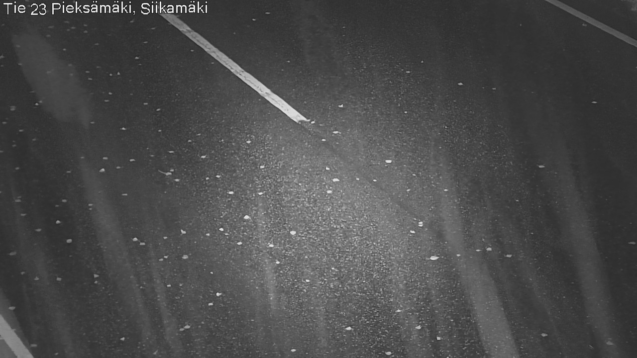 Weather Camera Image Road 23 Pieksämäki, Siikamäki, Pieksämäki, Etelä-Savo
