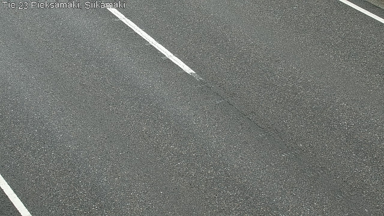 Weather Camera Image Väg 23 Pieksämäki, Siikamäki, Pieksämäki, Etelä-Savo