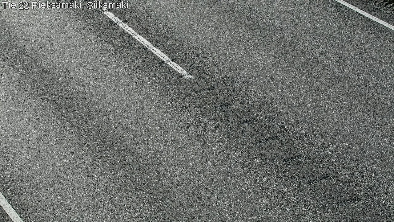 Weather Camera Image Väg 23 Pieksämäki, Siikamäki, Pieksämäki, Etelä-Savo
