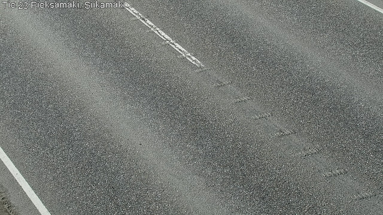 Weather Camera Image Väg 23 Pieksämäki, Siikamäki, Pieksämäki, Etelä-Savo