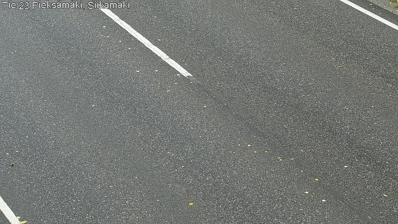Weather Camera Image Väg 23 Pieksämäki, Siikamäki, Pieksämäki, Etelä-Savo