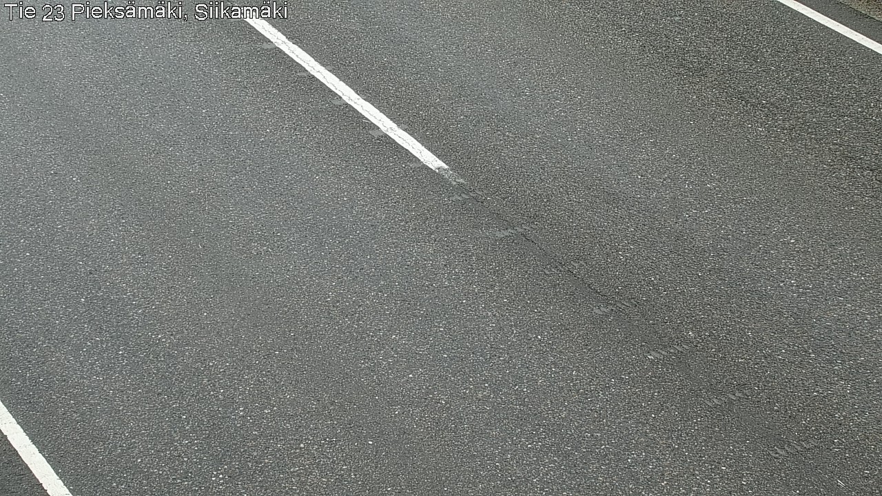 Weather Camera Image Väg 23 Pieksämäki, Siikamäki, Pieksämäki, Etelä-Savo