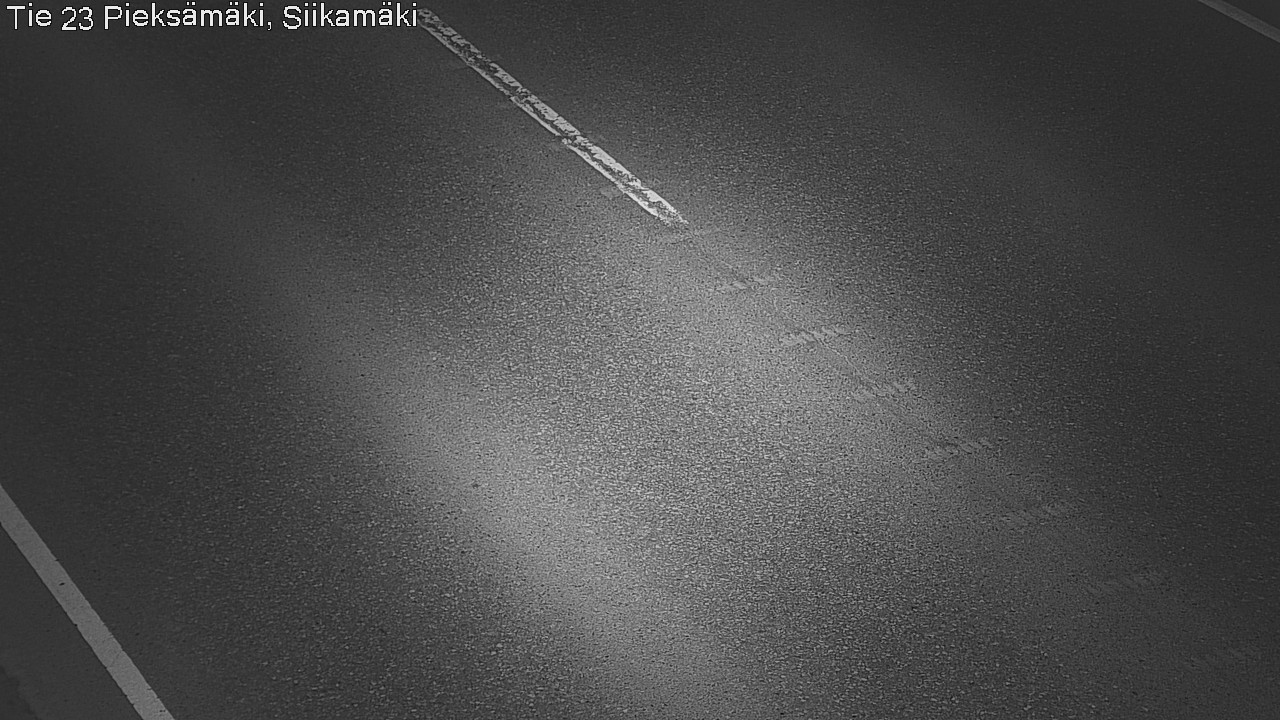 Weather Camera Image Road 23 Pieksämäki, Siikamäki, Pieksämäki, Etelä-Savo