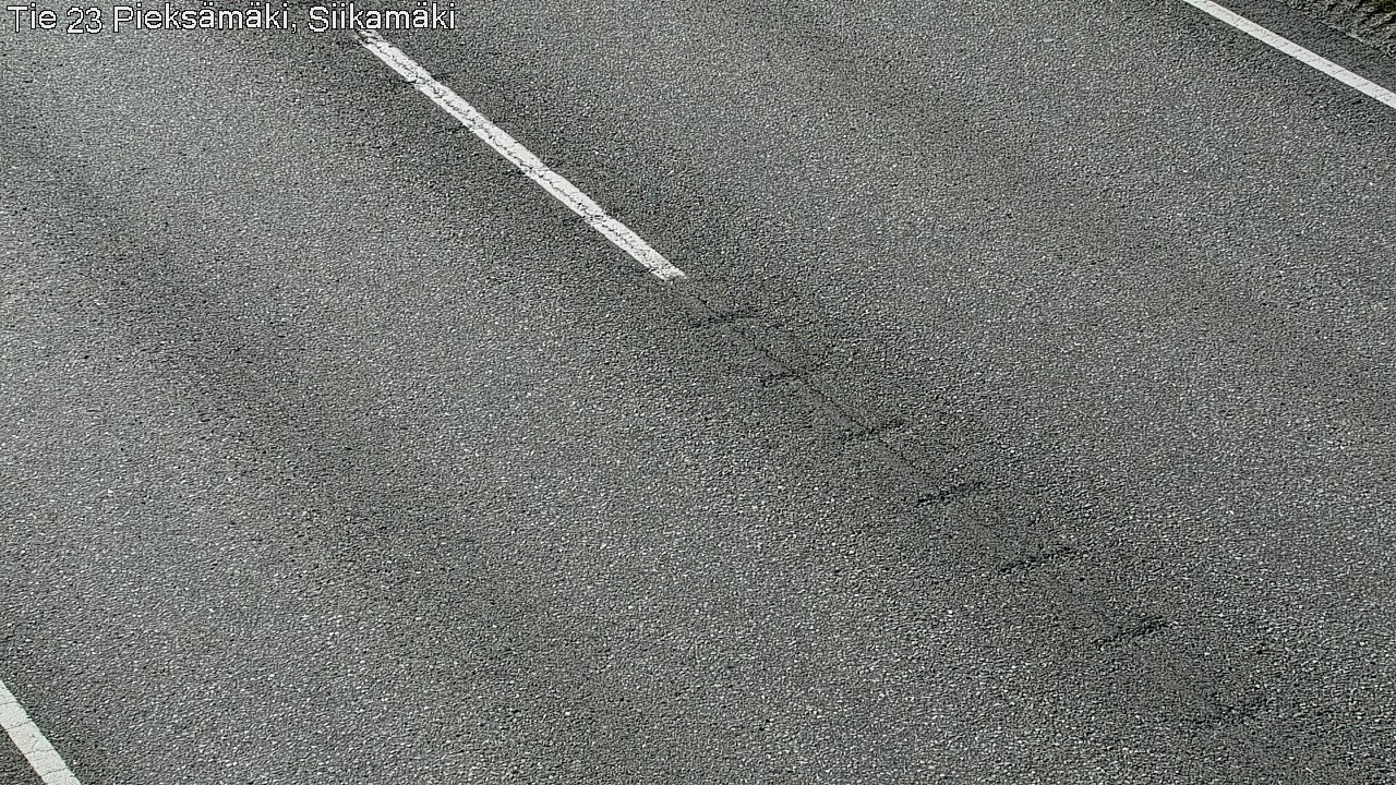 Weather Camera Image Väg 23 Pieksämäki, Siikamäki, Pieksämäki, Etelä-Savo