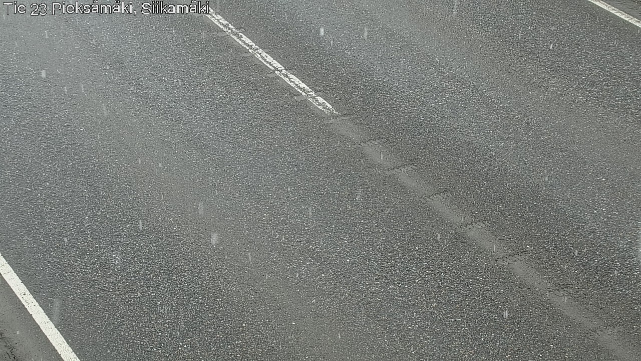 Weather Camera Image Väg 23 Pieksämäki, Siikamäki, Pieksämäki, Etelä-Savo