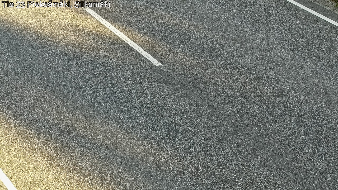 Weather Camera Image Väg 23 Pieksämäki, Siikamäki, Pieksämäki, Etelä-Savo