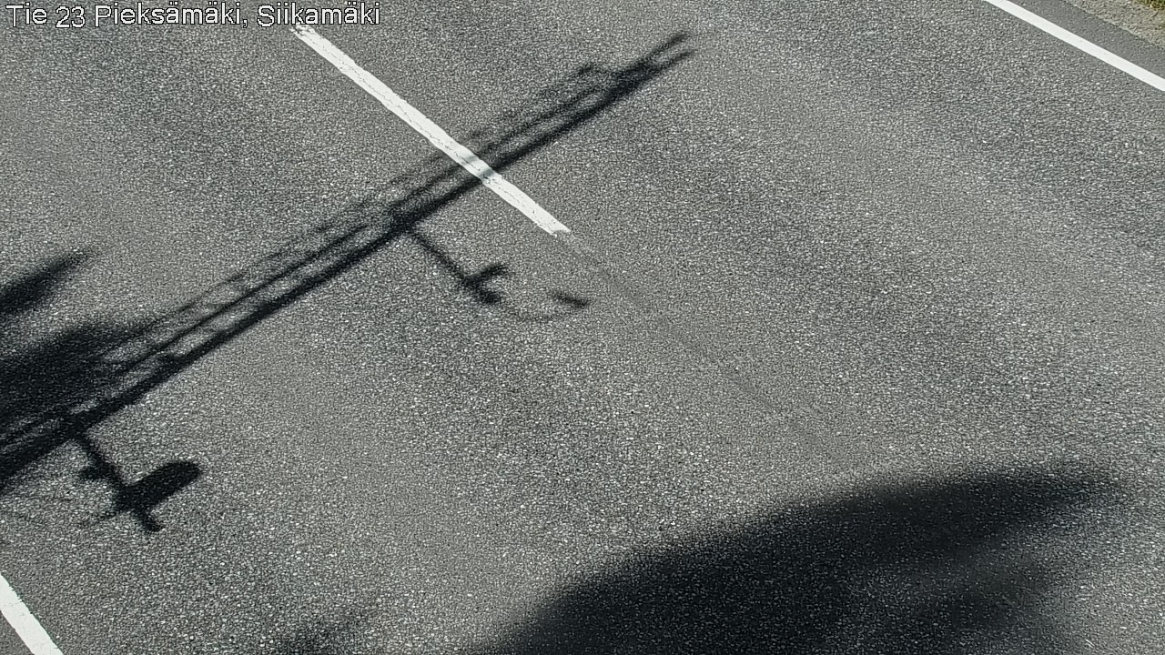 Weather Camera Image Väg 23 Pieksämäki, Siikamäki, Pieksämäki, Etelä-Savo