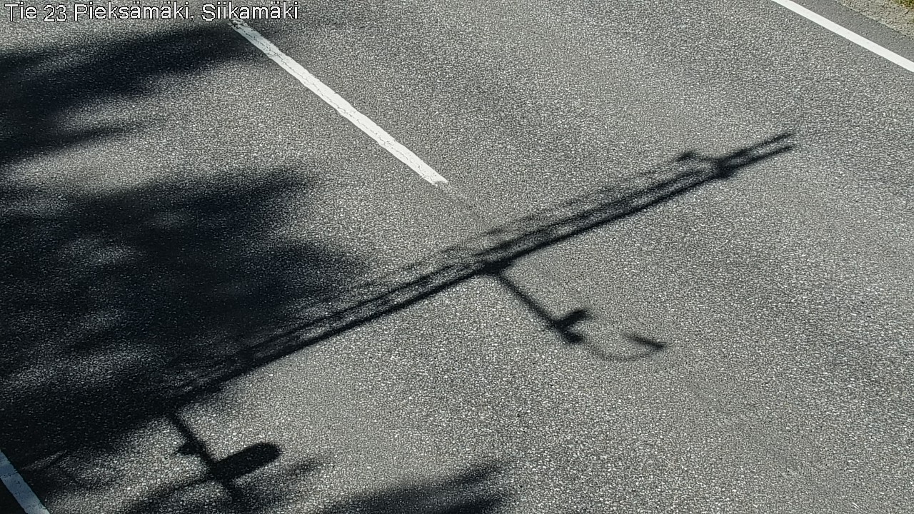 Weather Camera Image Väg 23 Pieksämäki, Siikamäki, Pieksämäki, Etelä-Savo
