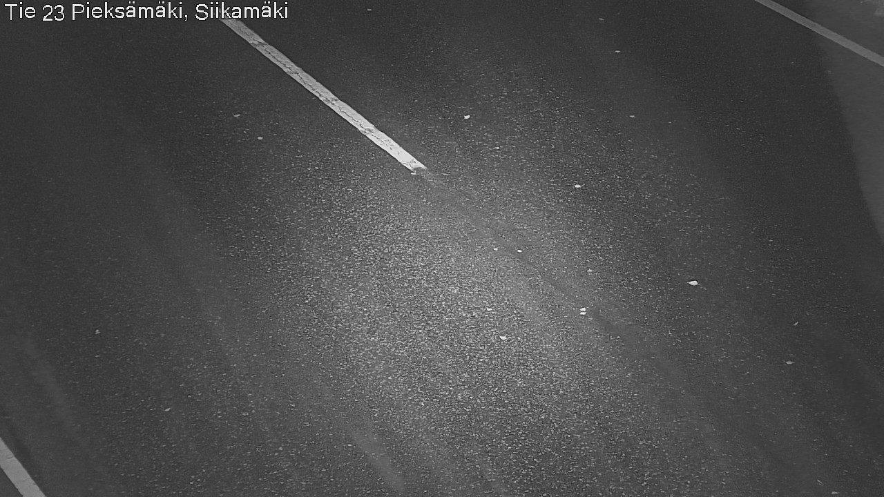 Weather Camera Image Road 23 Pieksämäki, Siikamäki, Pieksämäki, Etelä-Savo