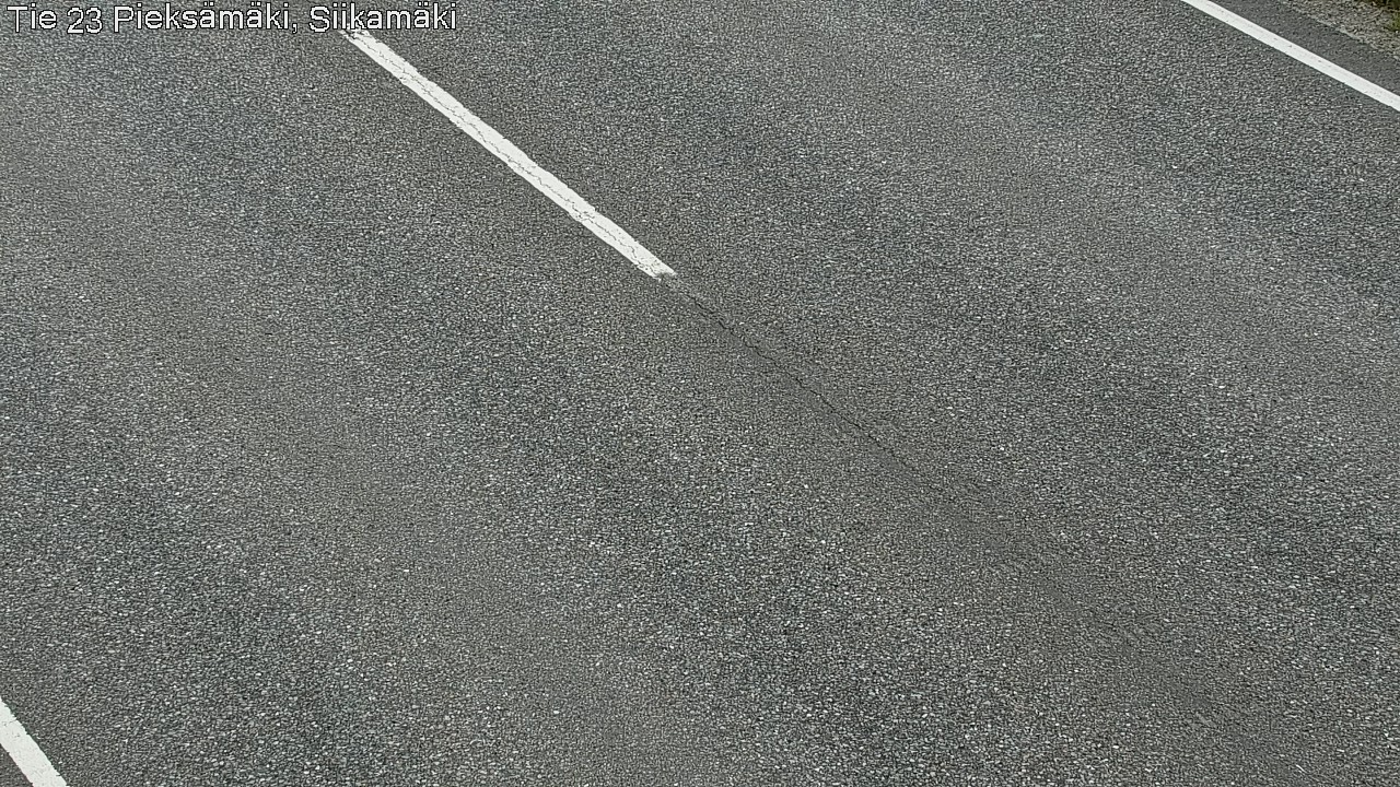 Weather Camera Image Väg 23 Pieksämäki, Siikamäki, Pieksämäki, Etelä-Savo