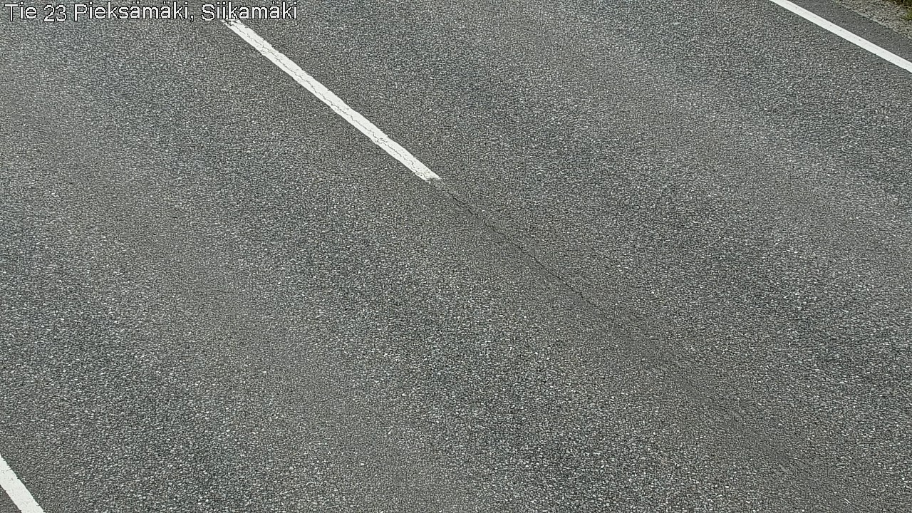 Weather Camera Image Väg 23 Pieksämäki, Siikamäki, Pieksämäki, Etelä-Savo