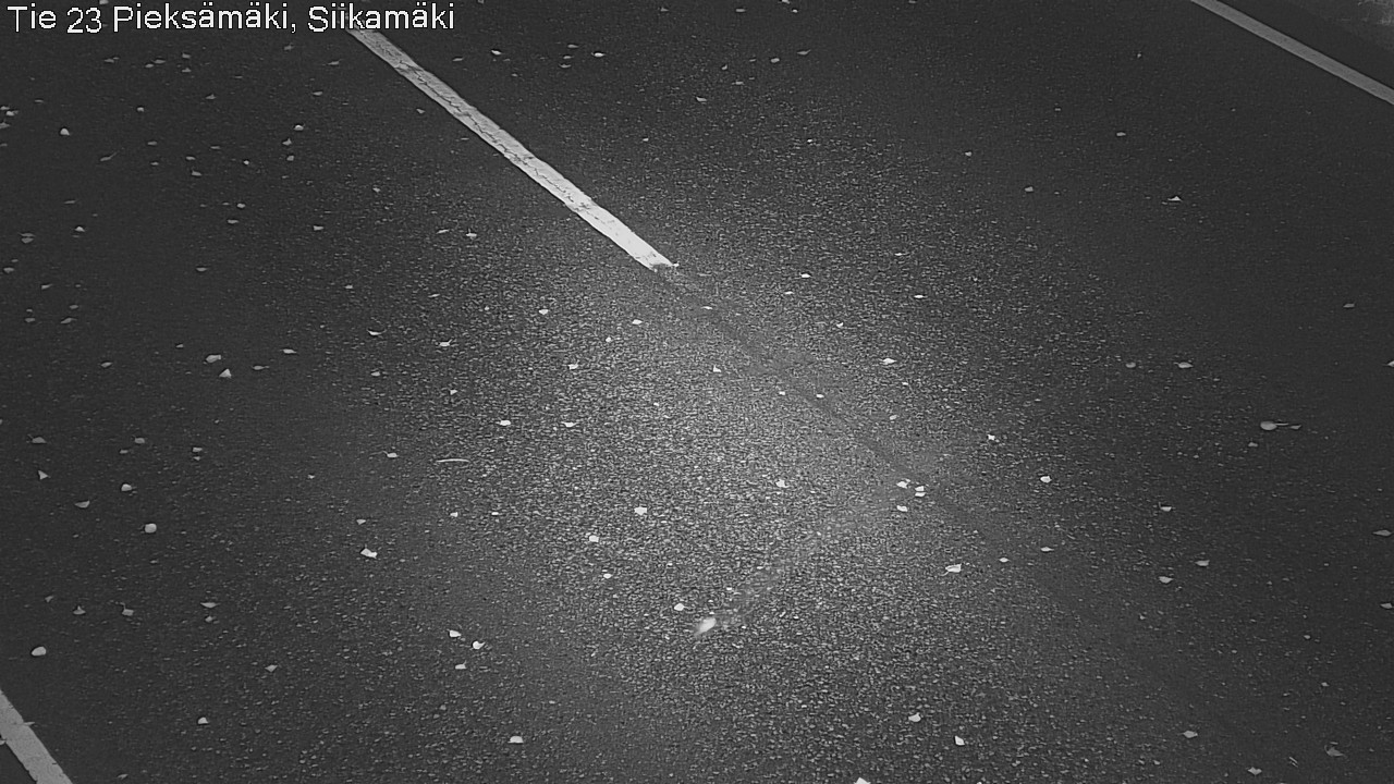 Weather Camera Image Road 23 Pieksämäki, Siikamäki, Pieksämäki, Etelä-Savo