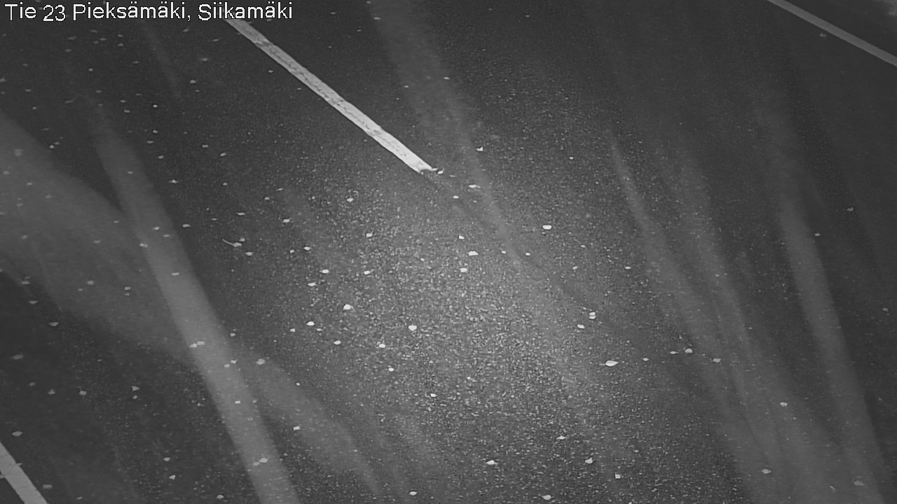 Weather Camera Image Road 23 Pieksämäki, Siikamäki, Pieksämäki, Etelä-Savo