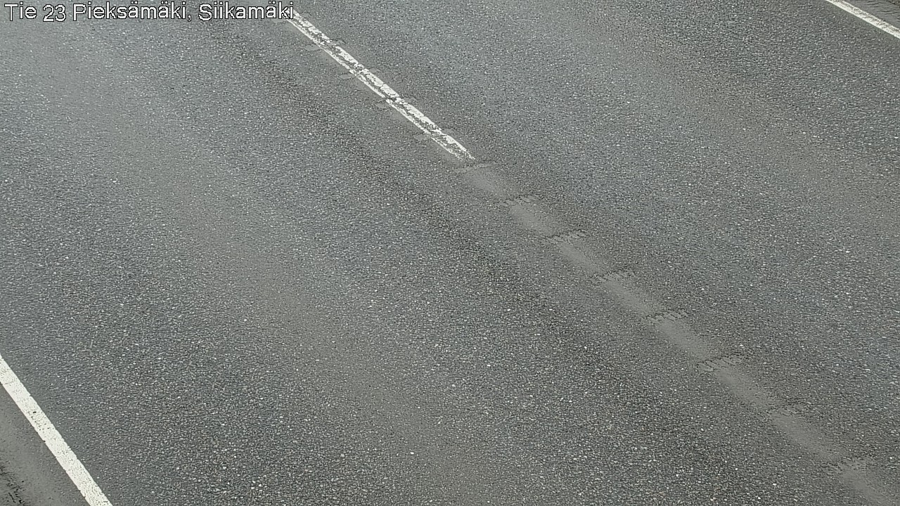 Weather Camera Image Väg 23 Pieksämäki, Siikamäki, Pieksämäki, Etelä-Savo