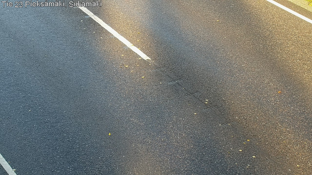 Weather Camera Image Väg 23 Pieksämäki, Siikamäki, Pieksämäki, Etelä-Savo
