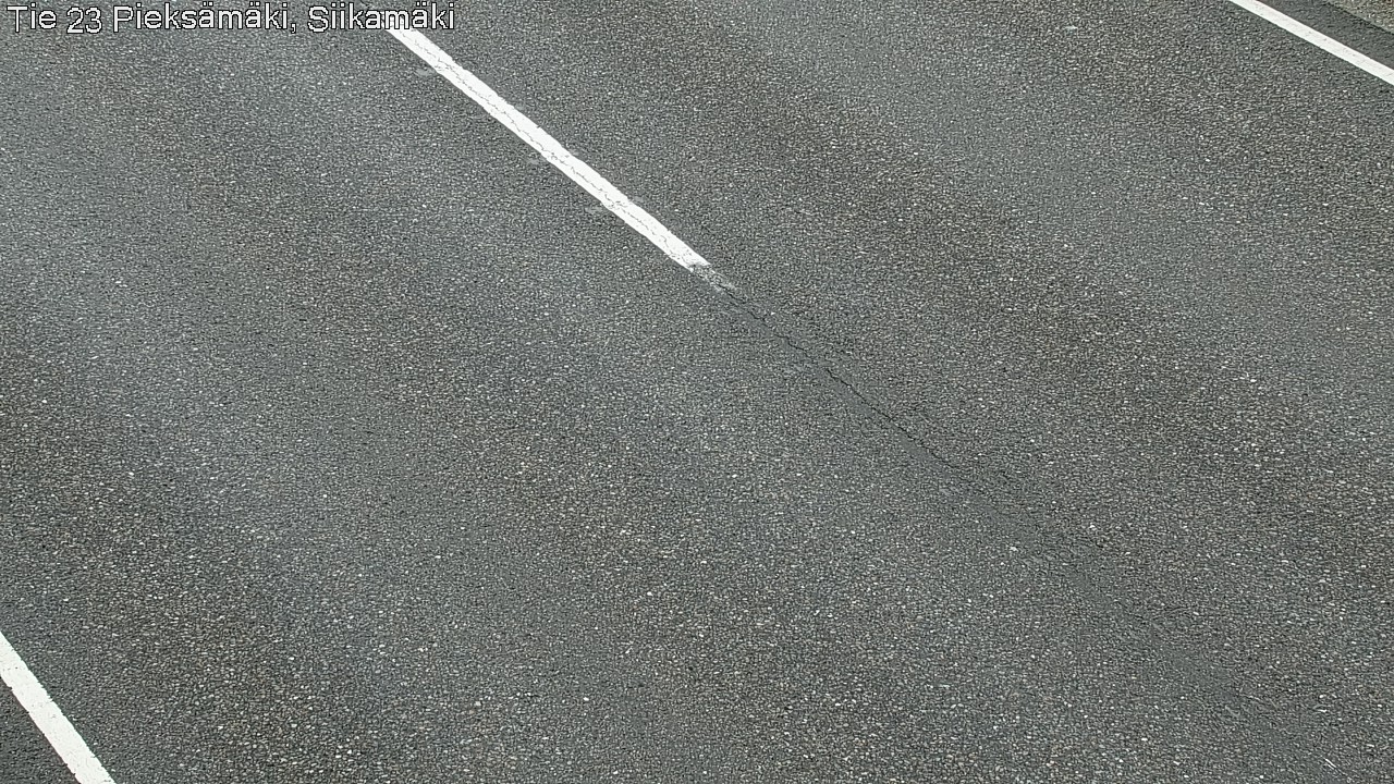 Weather Camera Image Väg 23 Pieksämäki, Siikamäki, Pieksämäki, Etelä-Savo