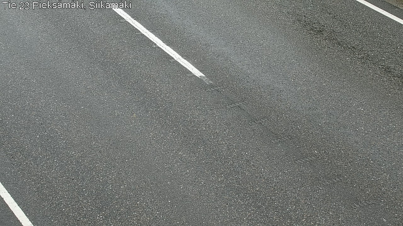 Weather Camera Image Road 23 Pieksämäki, Siikamäki, Pieksämäki, Etelä-Savo