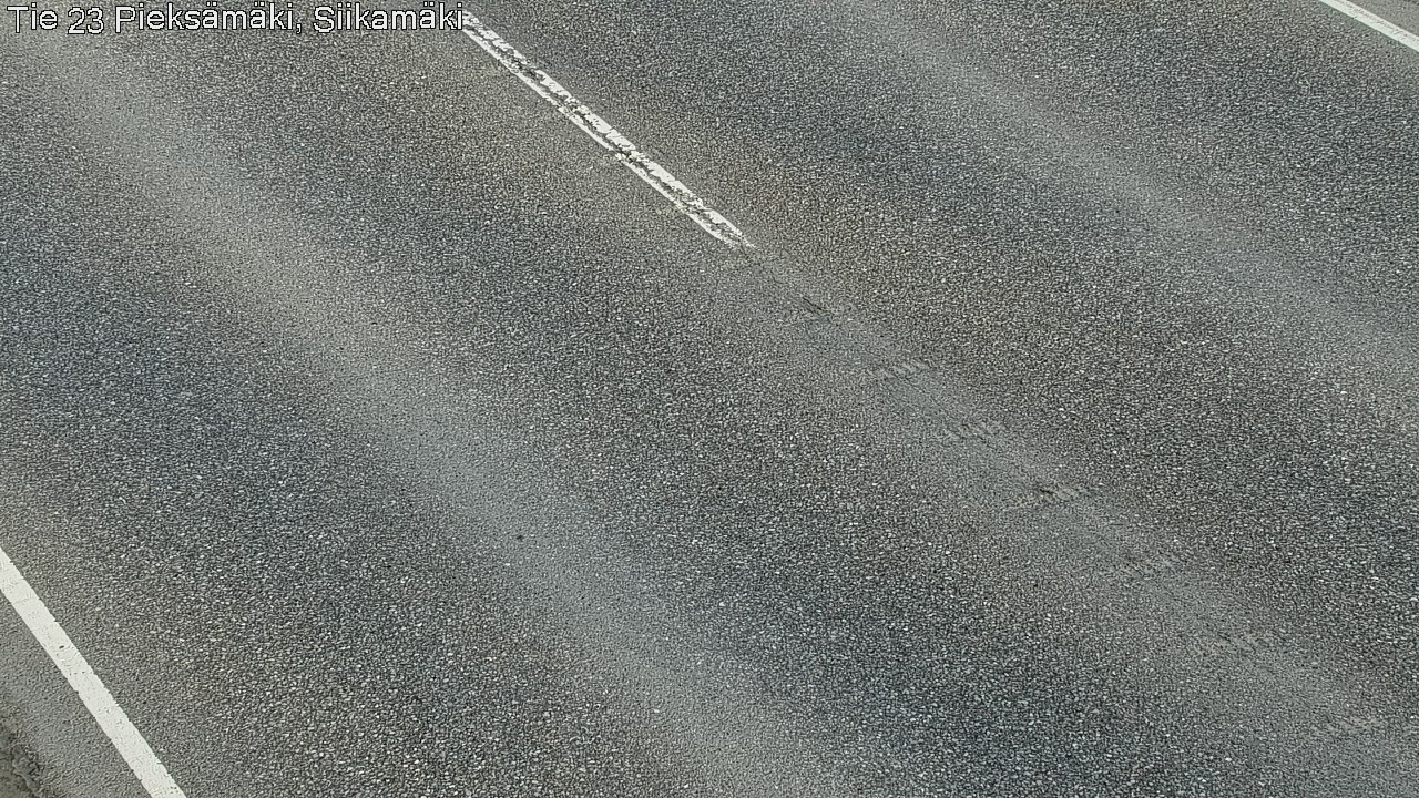 Weather Camera Image Väg 23 Pieksämäki, Siikamäki, Pieksämäki, Etelä-Savo