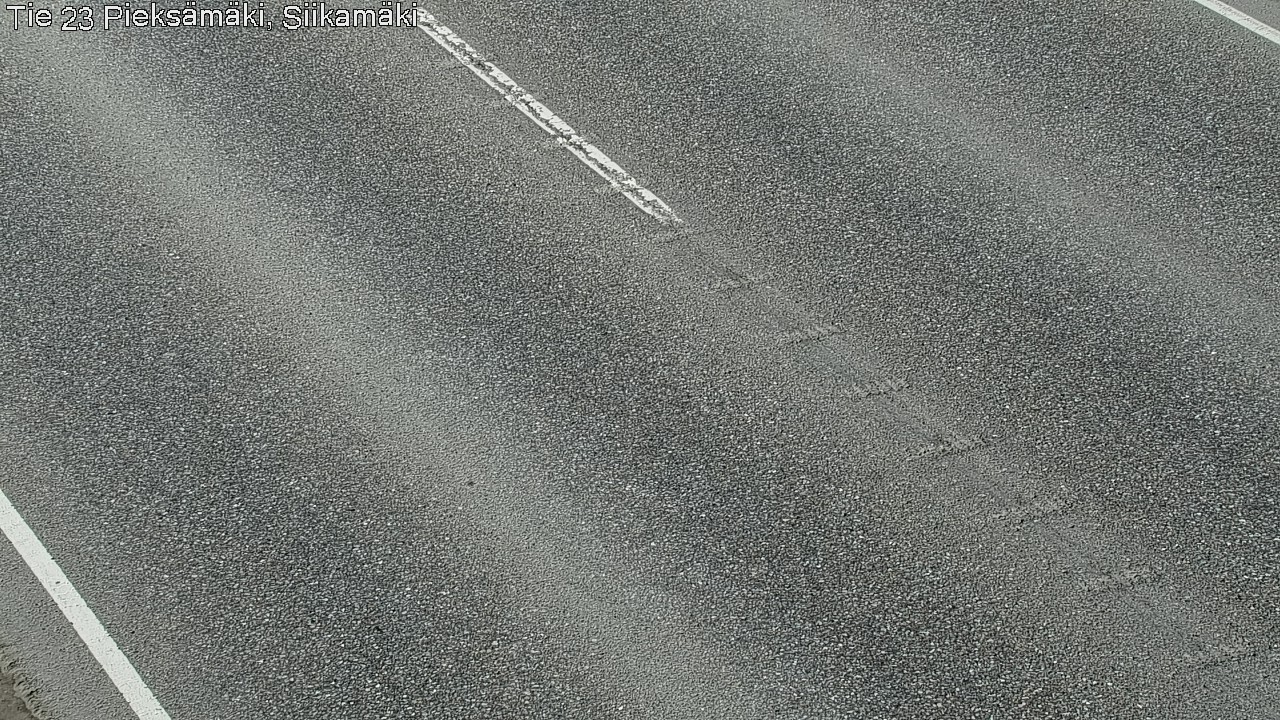 Weather Camera Image Road 23 Pieksämäki, Siikamäki, Pieksämäki, Etelä-Savo