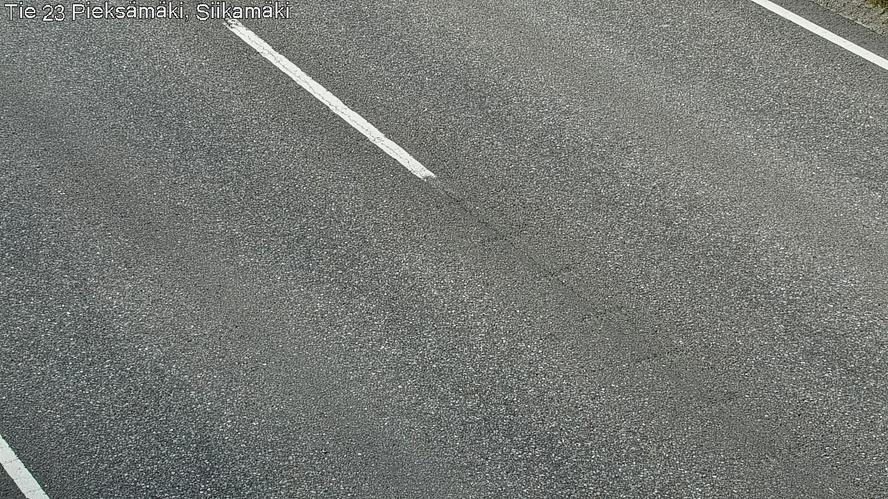 Weather Camera Image Väg 23 Pieksämäki, Siikamäki, Pieksämäki, Etelä-Savo