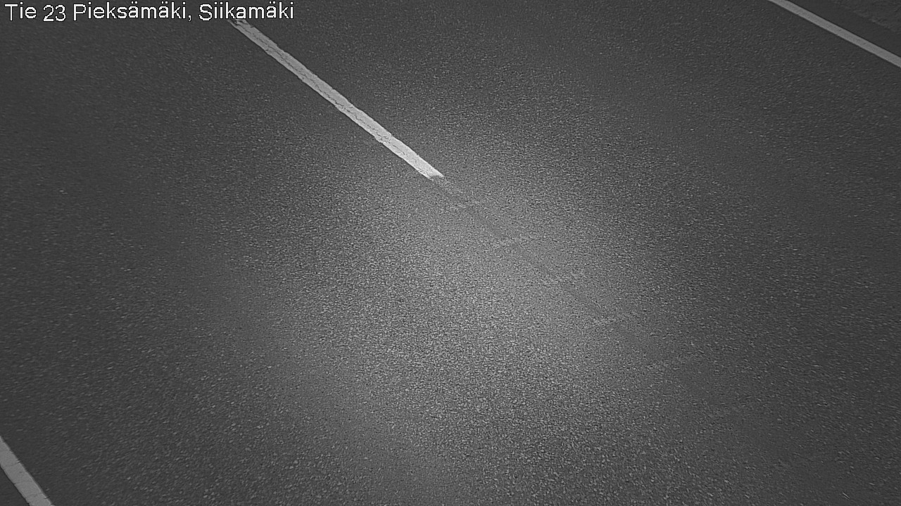 Weather Camera Image Väg 23 Pieksämäki, Siikamäki, Pieksämäki, Etelä-Savo