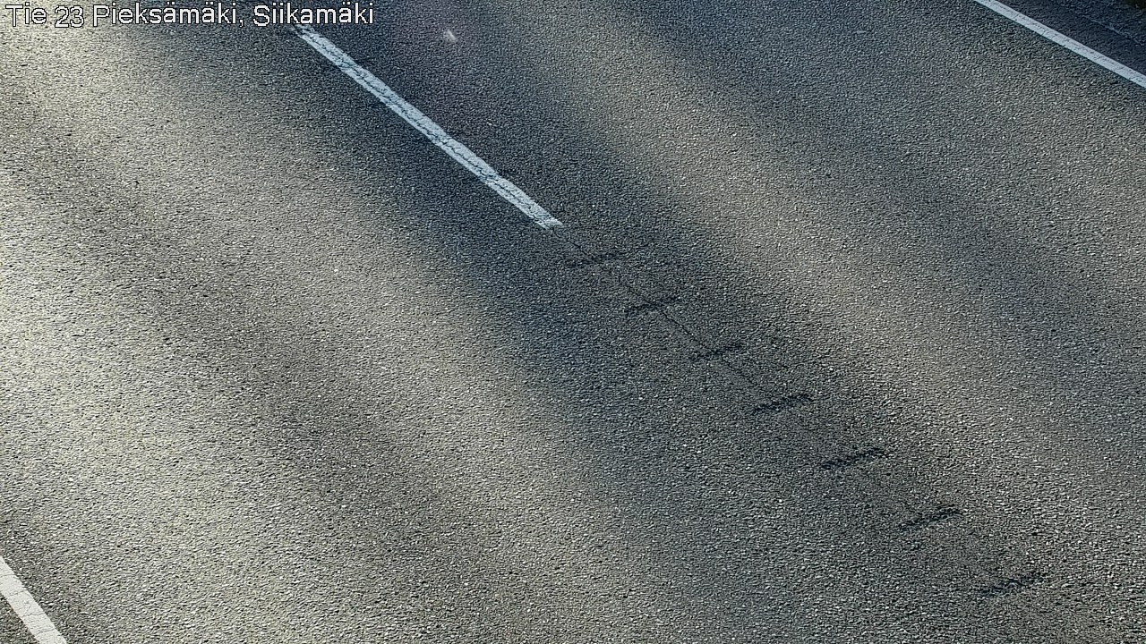 Weather Camera Image Väg 23 Pieksämäki, Siikamäki, Pieksämäki, Etelä-Savo