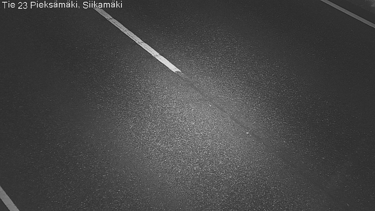 Weather Camera Image Road 23 Pieksämäki, Siikamäki, Pieksämäki, Etelä-Savo