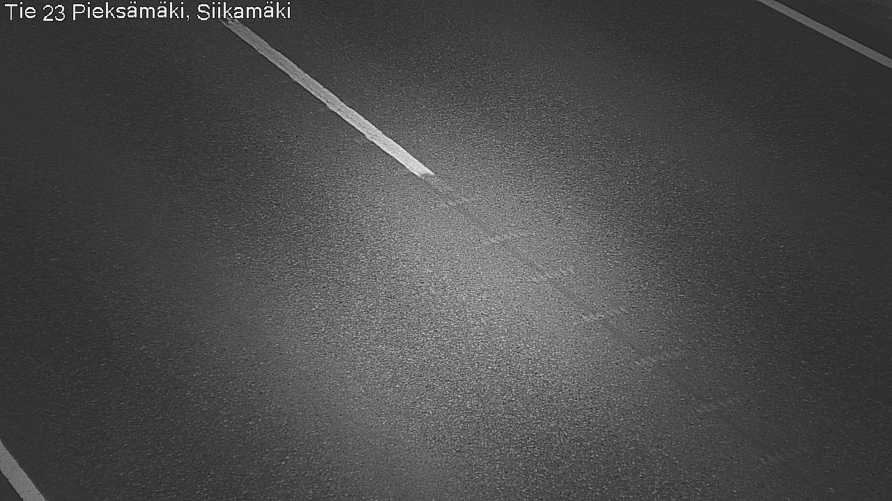 Weather Camera Image Väg 23 Pieksämäki, Siikamäki, Pieksämäki, Etelä-Savo