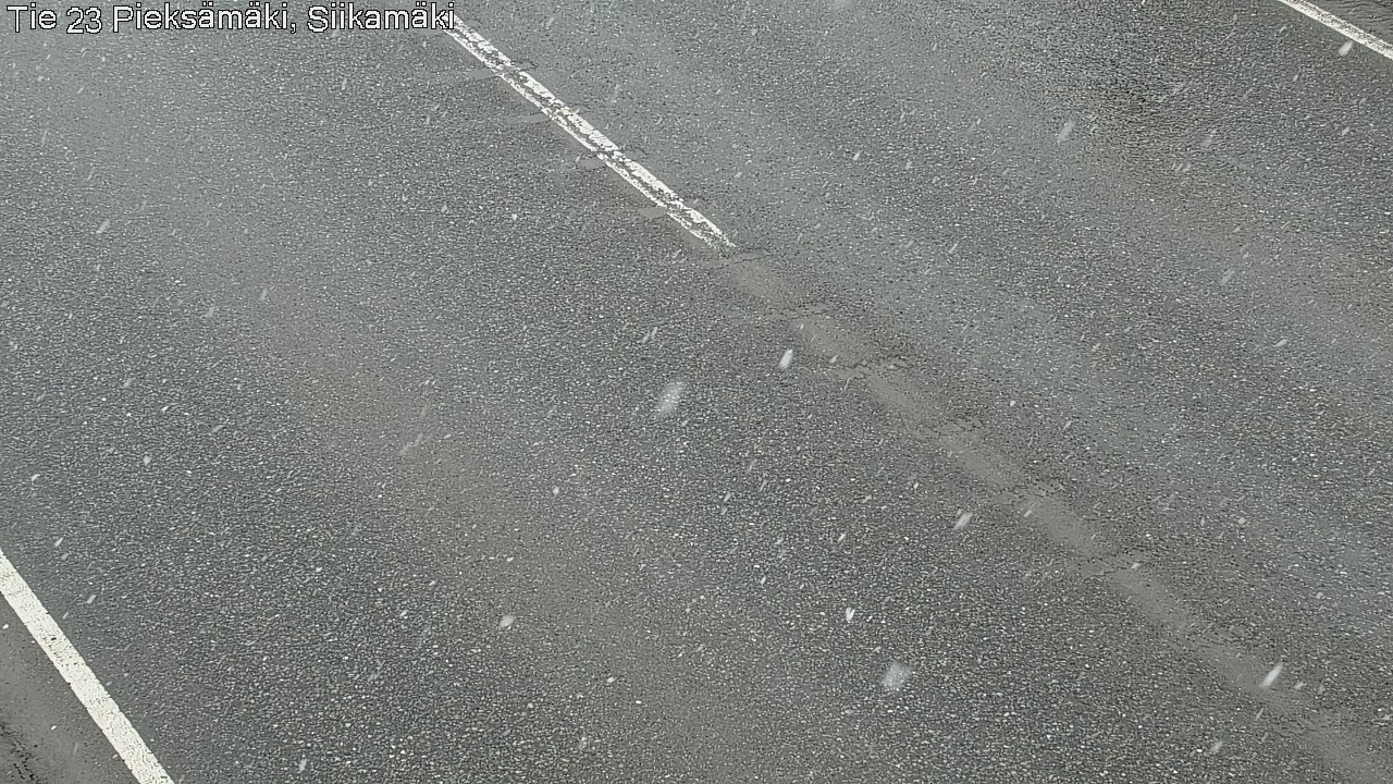 Weather Camera Image Väg 23 Pieksämäki, Siikamäki, Pieksämäki, Etelä-Savo