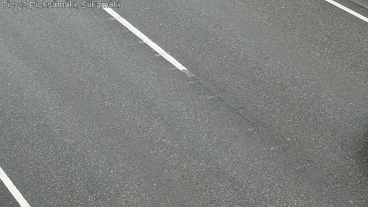 Weather Camera Image Väg 23 Pieksämäki, Siikamäki, Pieksämäki, Etelä-Savo