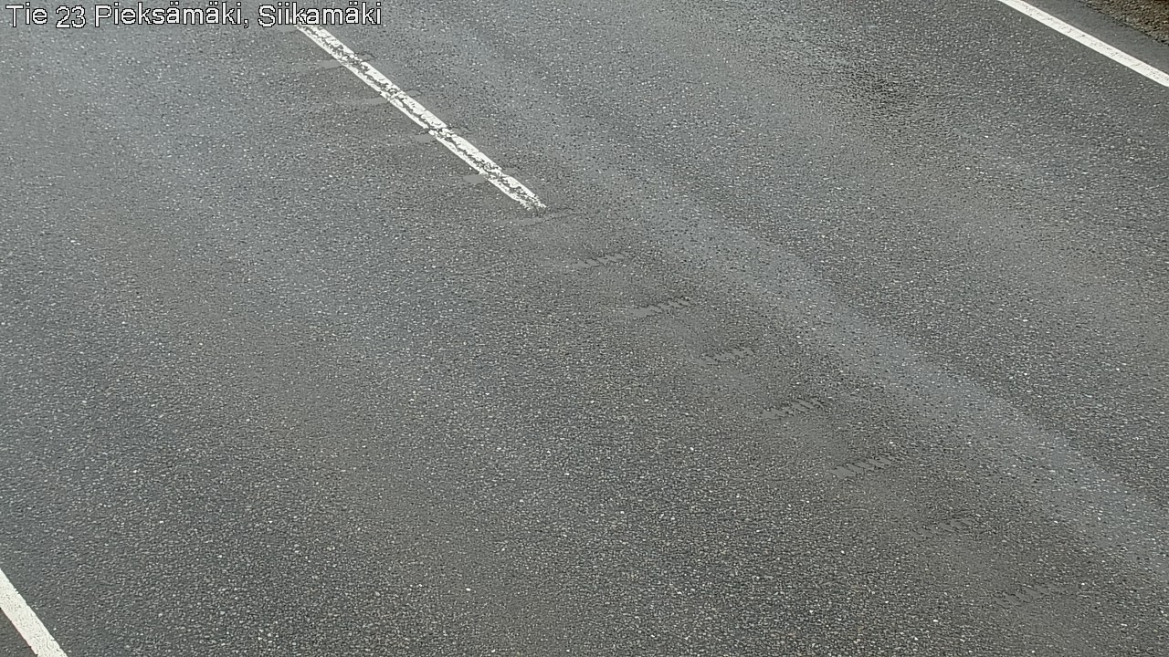 Weather Camera Image Väg 23 Pieksämäki, Siikamäki, Pieksämäki, Etelä-Savo