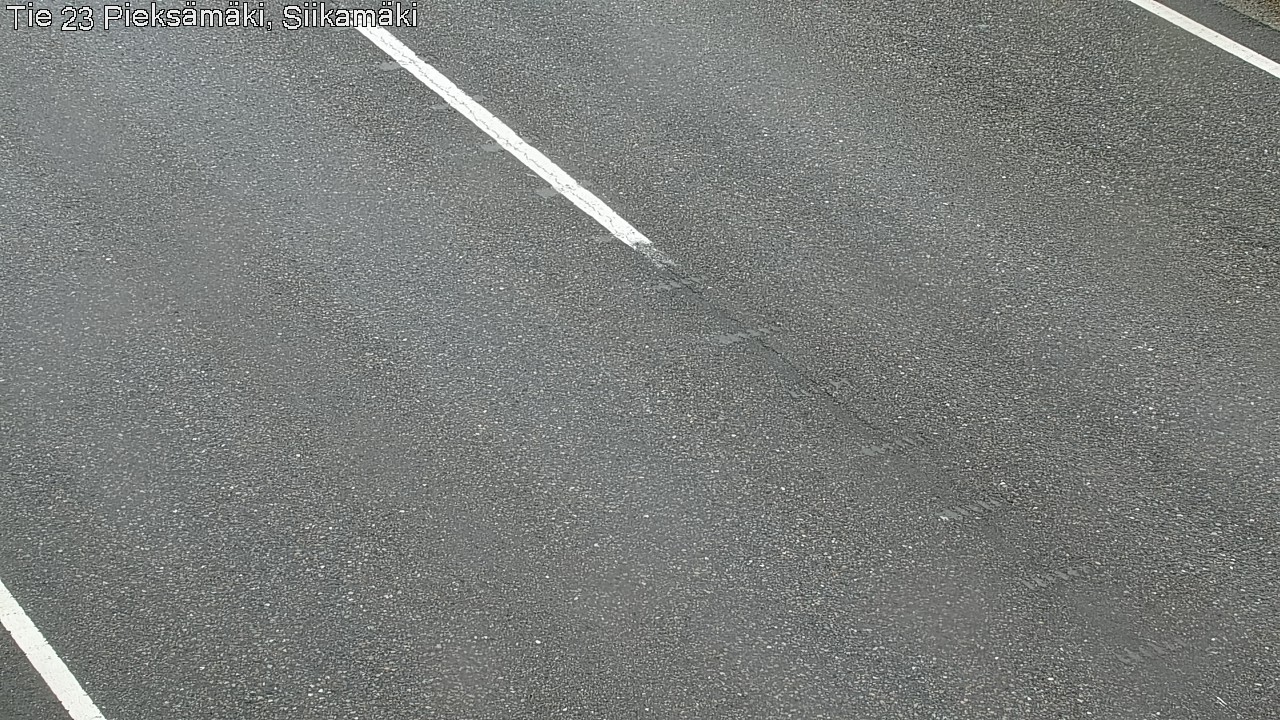 Weather Camera Image Väg 23 Pieksämäki, Siikamäki, Pieksämäki, Etelä-Savo