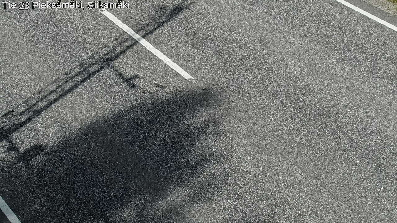 Weather Camera Image Väg 23 Pieksämäki, Siikamäki, Pieksämäki, Etelä-Savo