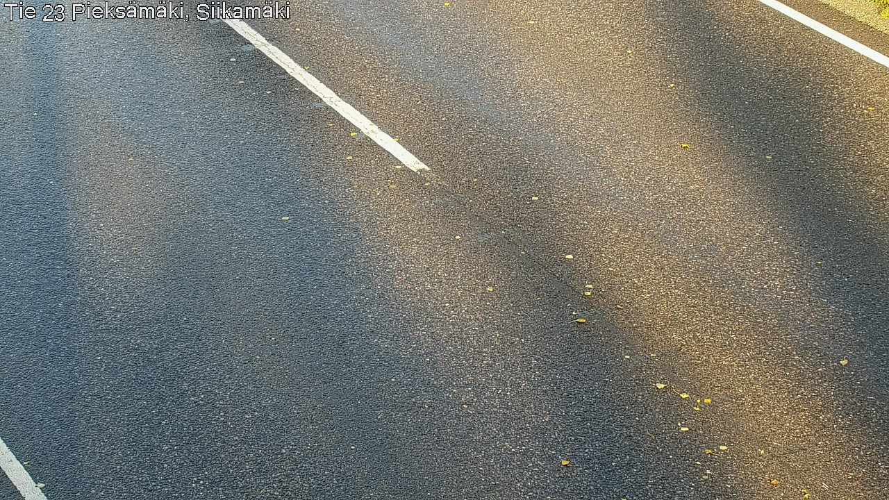 Weather Camera Image Väg 23 Pieksämäki, Siikamäki, Pieksämäki, Etelä-Savo