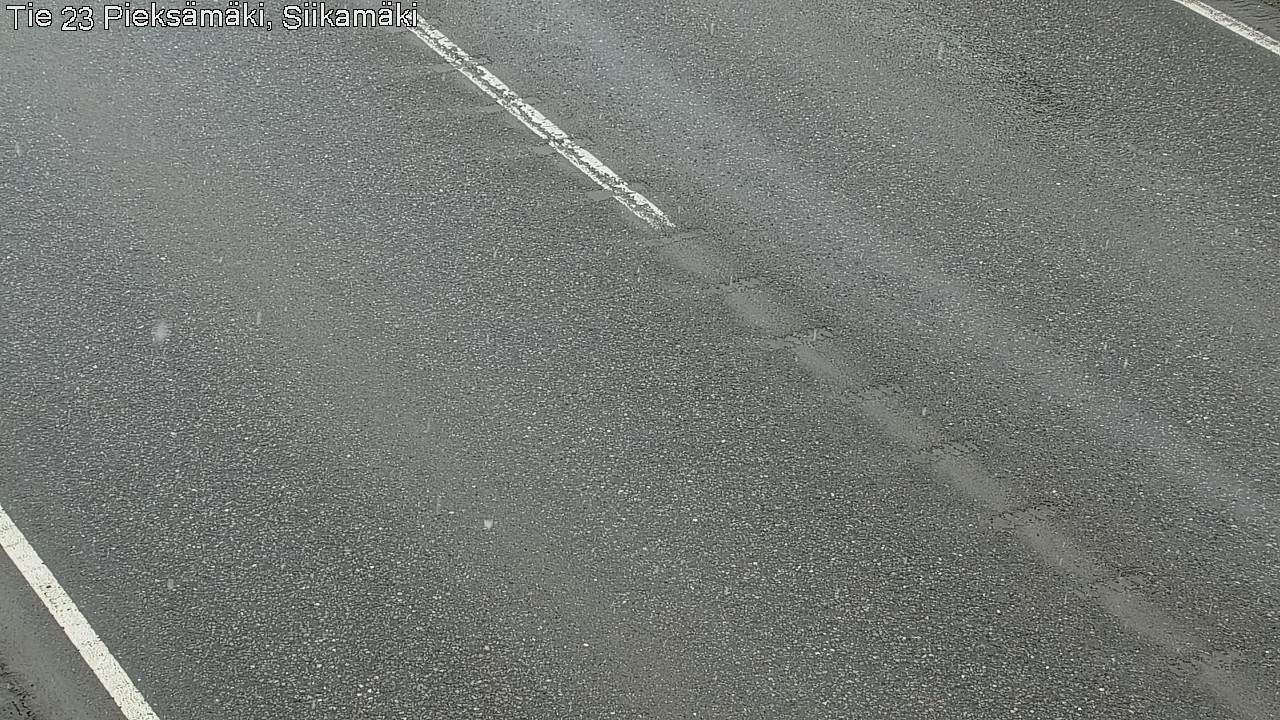 Weather Camera Image Väg 23 Pieksämäki, Siikamäki, Pieksämäki, Etelä-Savo