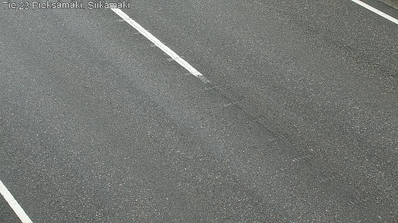 Weather Camera Image Väg 23 Pieksämäki, Siikamäki, Pieksämäki, Etelä-Savo