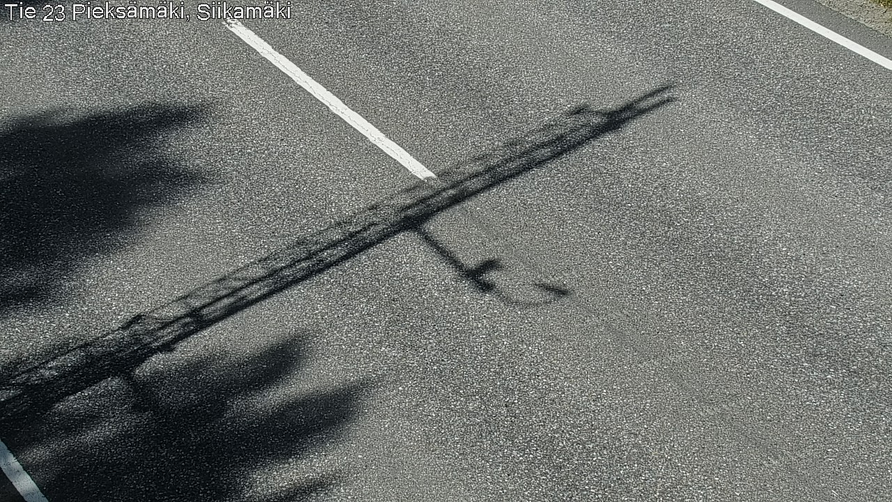 Weather Camera Image Väg 23 Pieksämäki, Siikamäki, Pieksämäki, Etelä-Savo