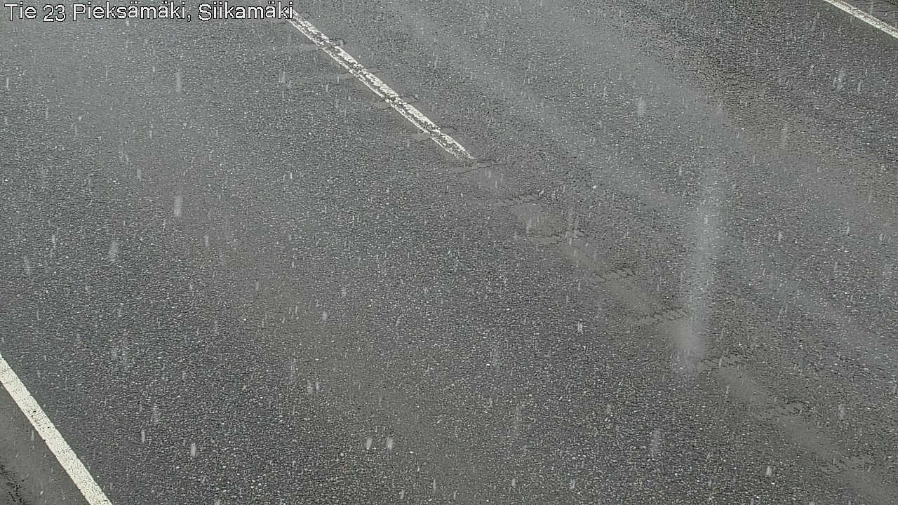 Weather Camera Image Väg 23 Pieksämäki, Siikamäki, Pieksämäki, Etelä-Savo