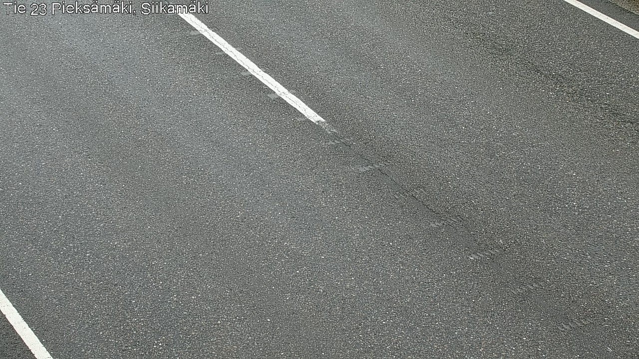 Weather Camera Image Väg 23 Pieksämäki, Siikamäki, Pieksämäki, Etelä-Savo