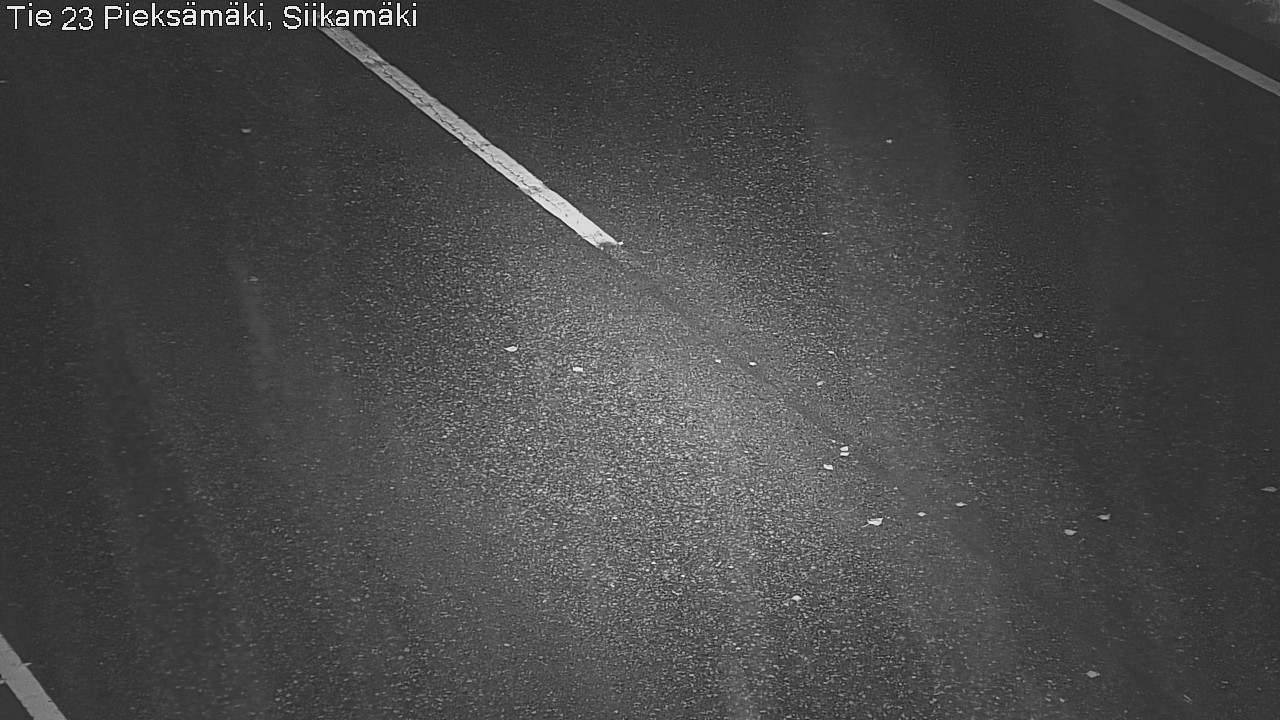 Weather Camera Image Road 23 Pieksämäki, Siikamäki, Pieksämäki, Etelä-Savo