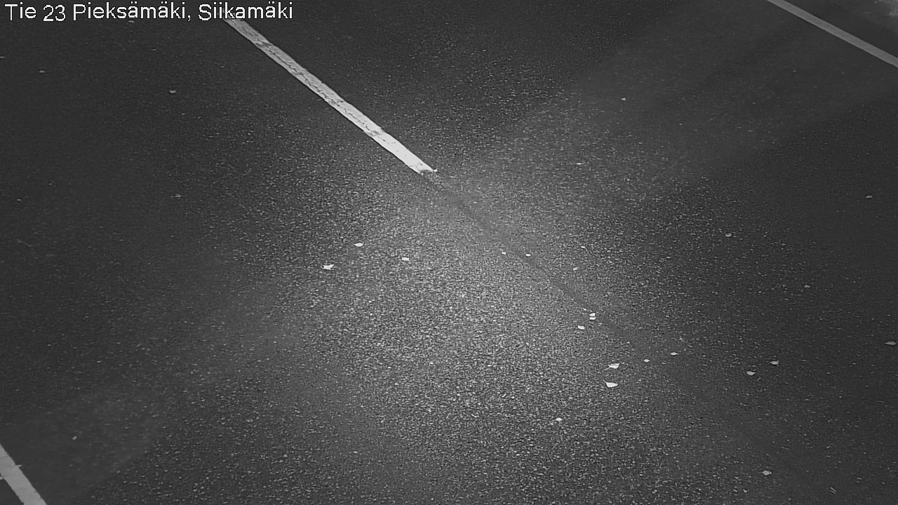 Weather Camera Image Road 23 Pieksämäki, Siikamäki, Pieksämäki, Etelä-Savo