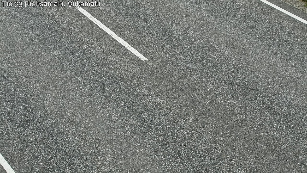 Weather Camera Image Road 23 Pieksämäki, Siikamäki, Pieksämäki, Etelä-Savo