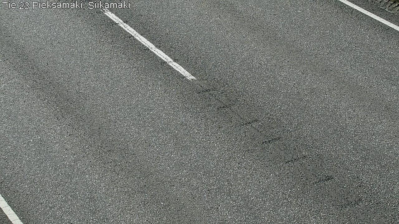 Weather Camera Image Väg 23 Pieksämäki, Siikamäki, Pieksämäki, Etelä-Savo