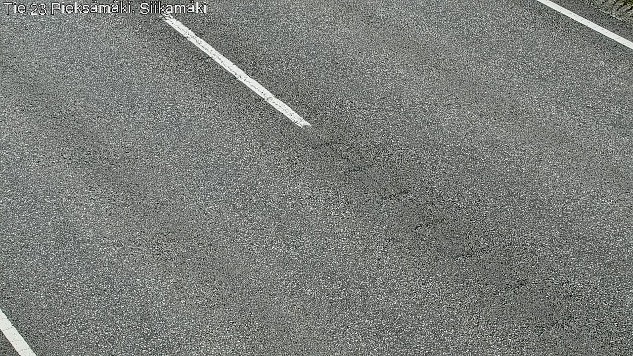 Weather Camera Image Väg 23 Pieksämäki, Siikamäki, Pieksämäki, Etelä-Savo