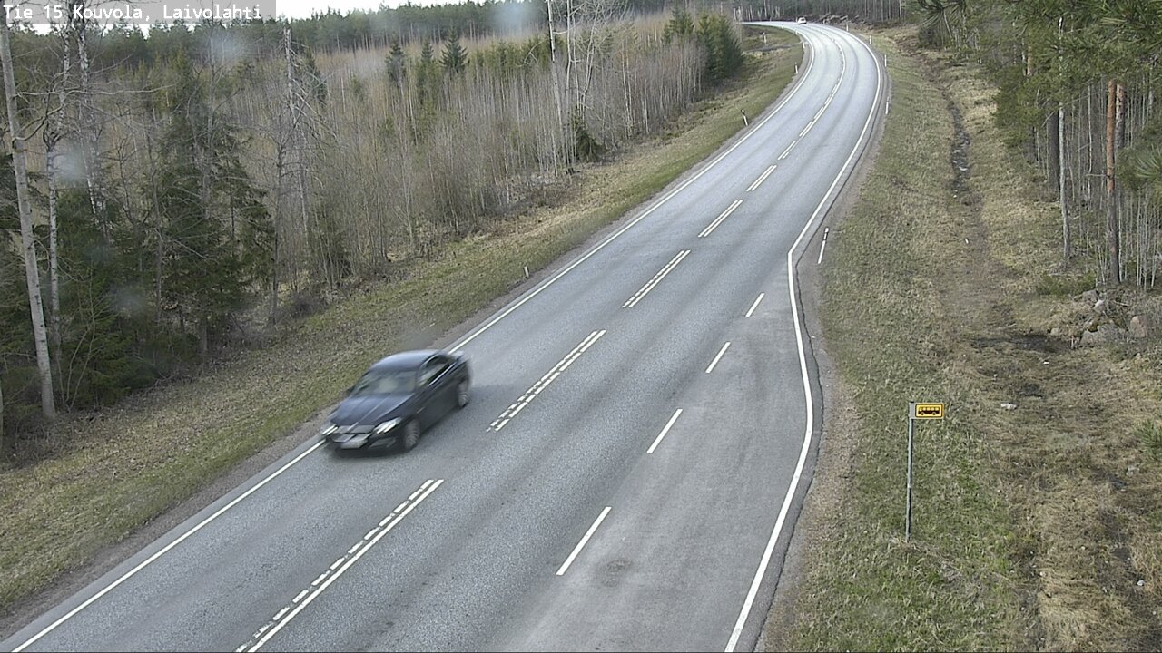 Weather Camera Image Road 15 Laivolahti, Mäntyharju, Etelä-Savo