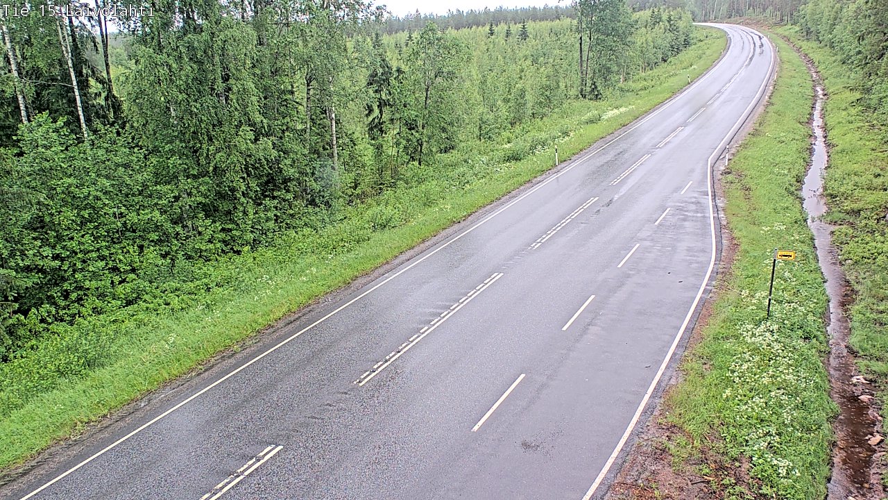 Kelikamerat Kuva Tie 15 Laivolahti, Mäntyharju, Etelä-Savo