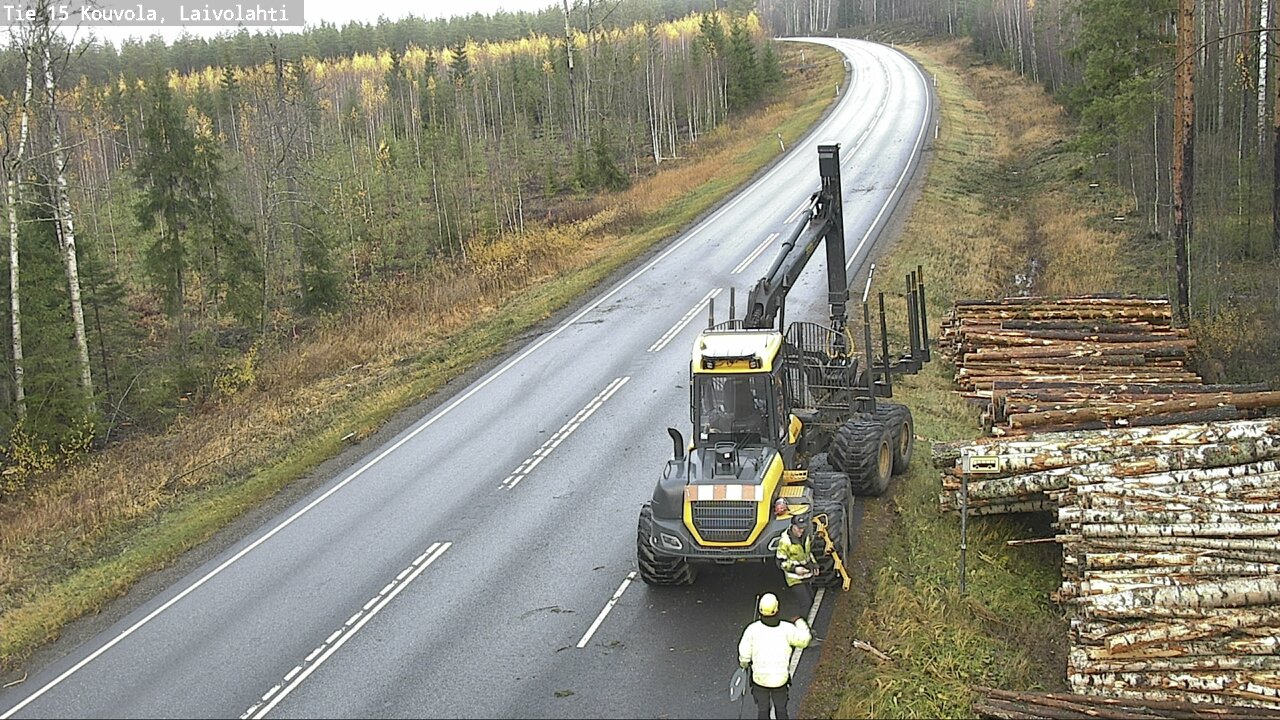Kelikamerat Kuva Tie 15 Laivolahti, Mäntyharju, Etelä-Savo