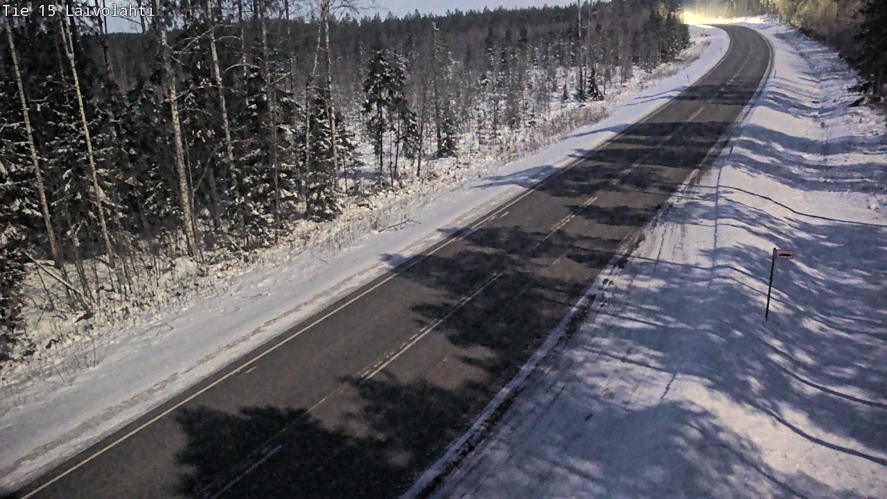 Kelikamerat Kuva Tie 15 Laivolahti, Mäntyharju, Etelä-Savo
