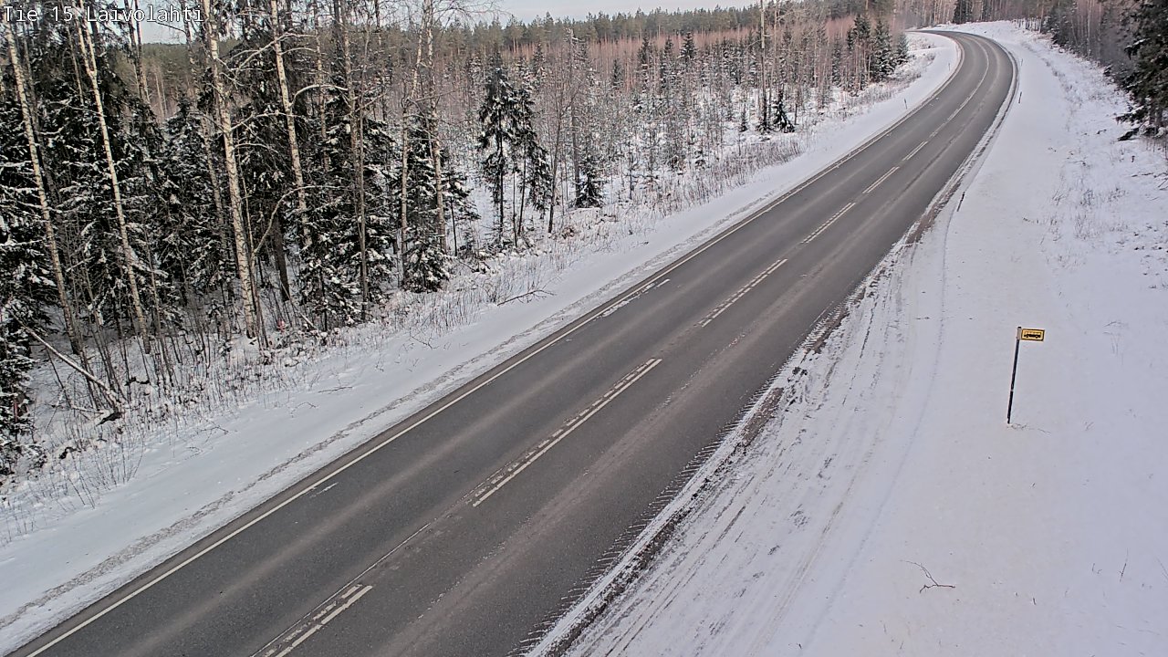 Kelikamerat Kuva Tie 15 Laivolahti, Mäntyharju, Etelä-Savo